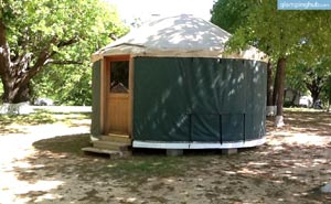 Yurt at Pine Gardens